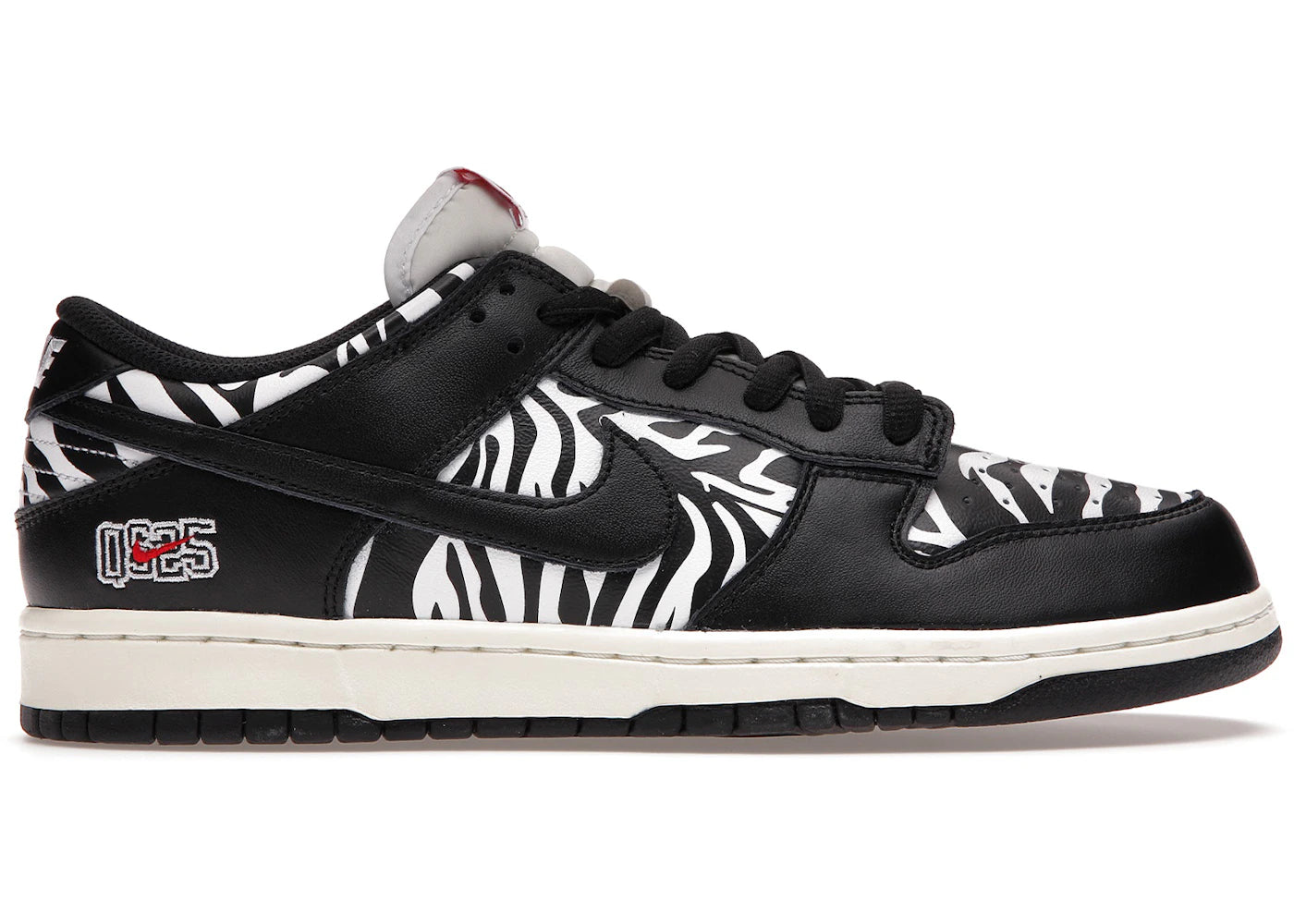Nike Sb Dunk Low Og Qs Quartersnacks Zebra