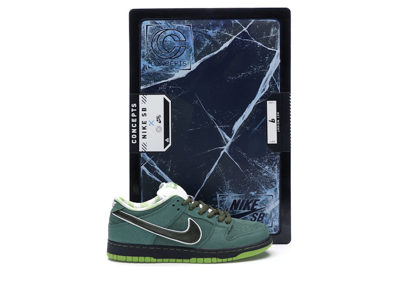 Nike Sb Dunk Low Concepts Green Lobster (Special Box) – Kicks Machine