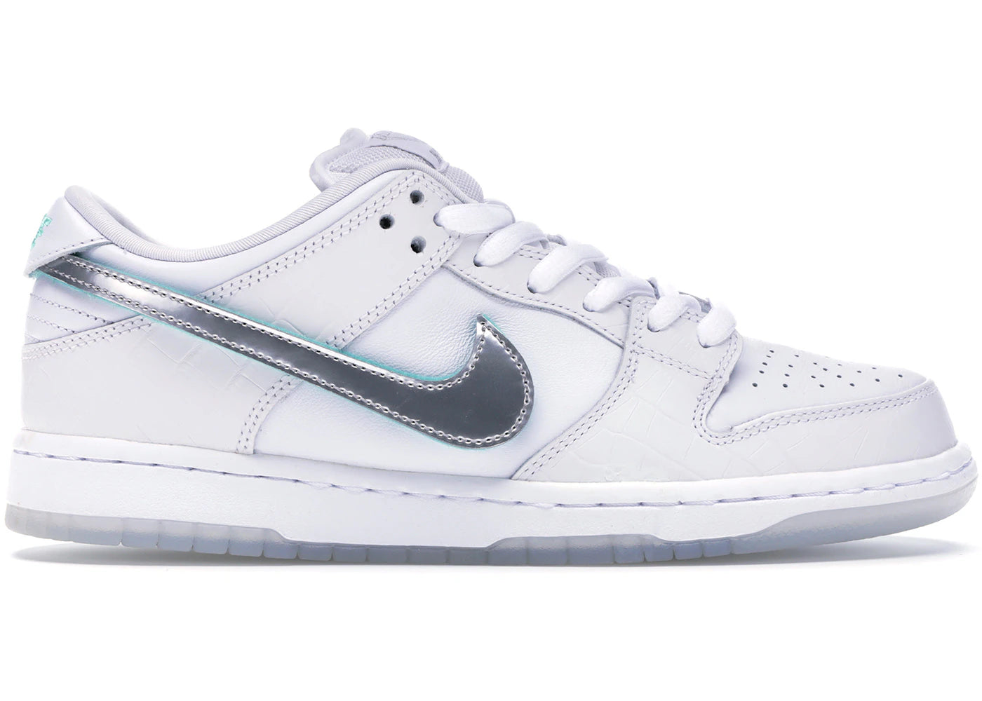 Nike Sb Dunk Low Diamond Supply Co. White Diamond