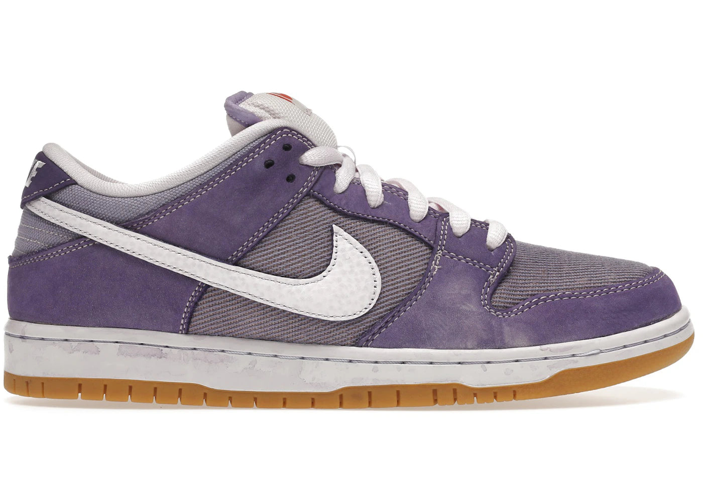 Nike Sb Dunk Low Pro Iso Orange Label Unbleached Pack Lilac