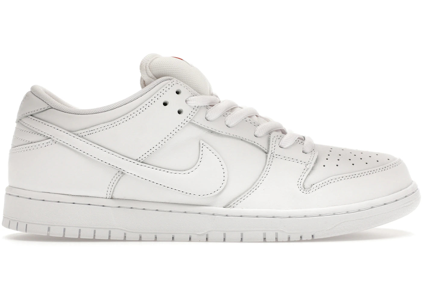 Nike Sb Dunk Low Pro Triple White – Kicks Machine