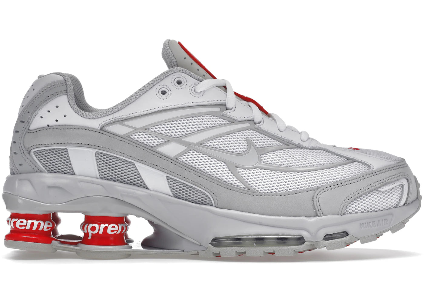 nike shox ride 2 sp supreme white