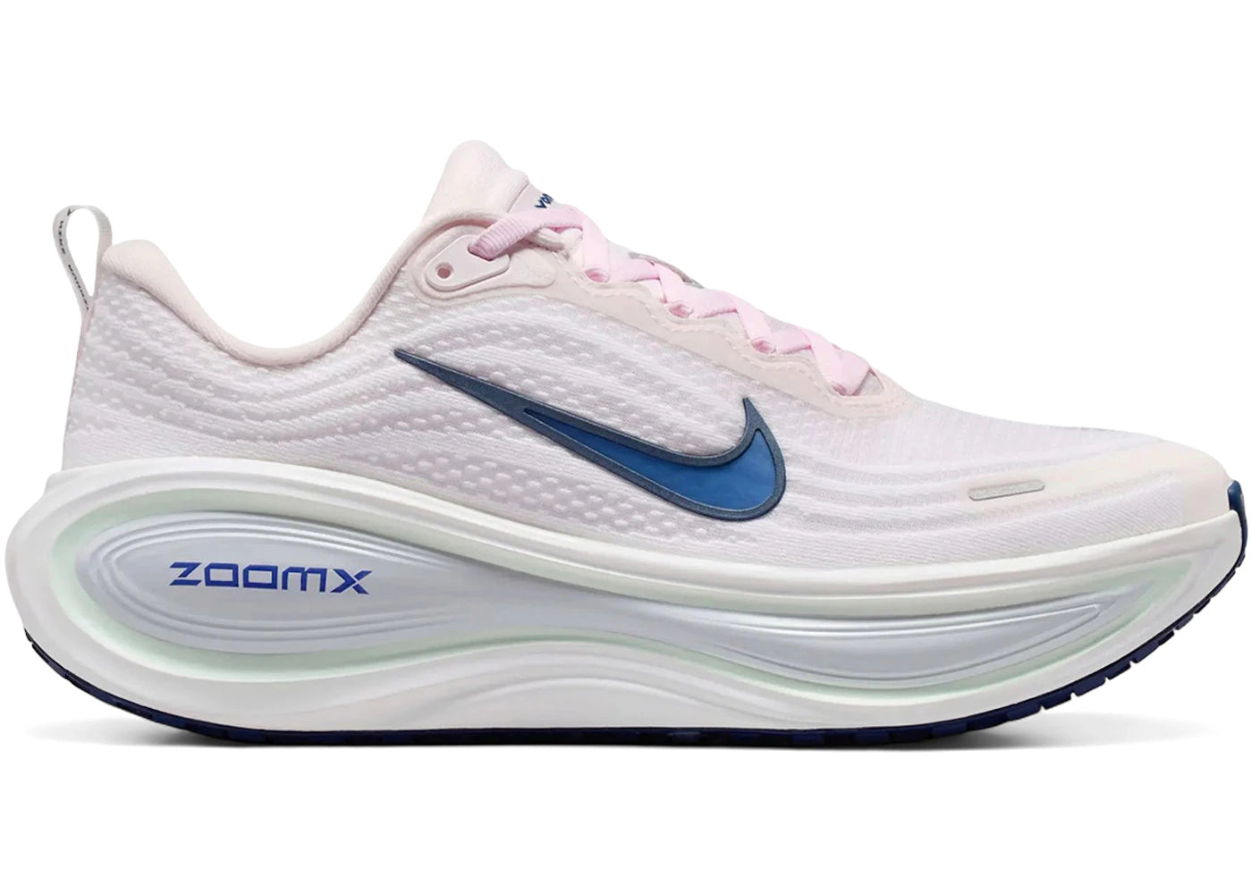 Nike Vomero Plus Pearl Pink White Barely Green Navy (Women'S)