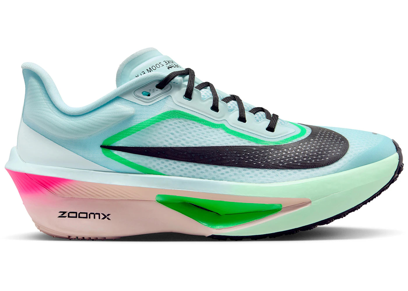 Nike Zoom Fly 6 Glacier Ice Hyper Pink Green Shock Black (Women'S)