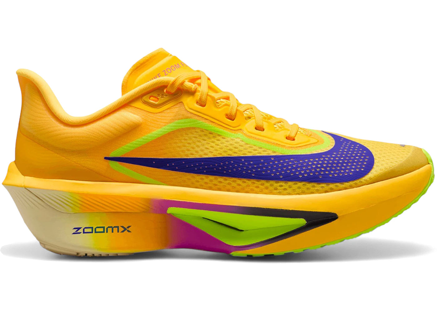 Nike Zoom Fly 6 La 26.2 Citron Pulse Indigo Burst (Women'S)