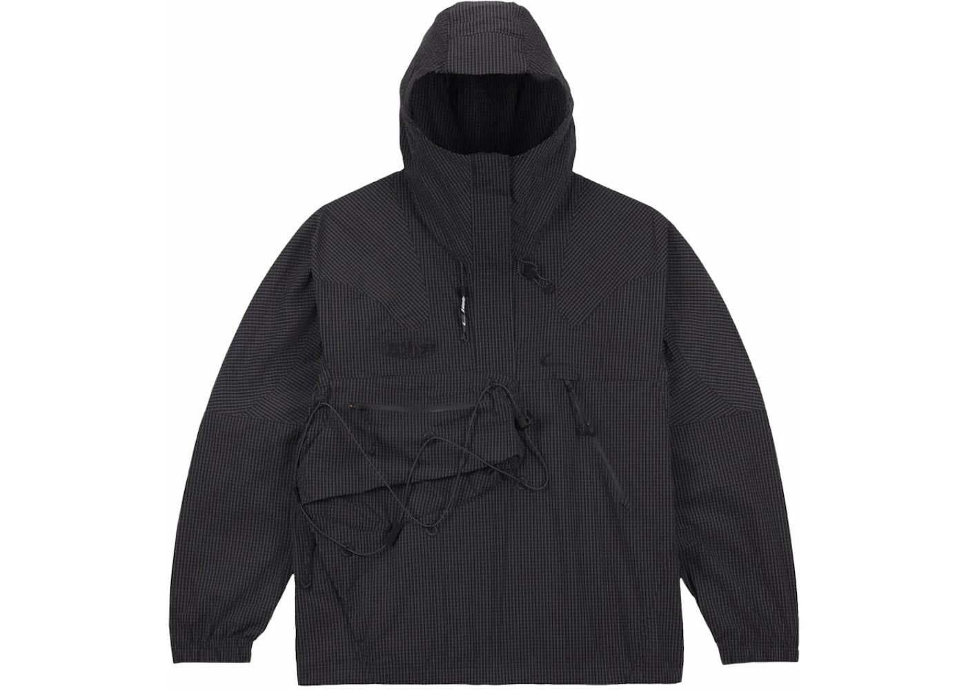 nike x off-white anorak jacket (asia sizing) black