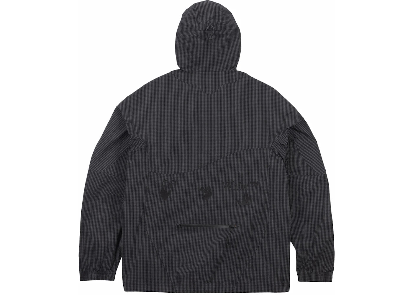 nike x off-white anorak jacket black