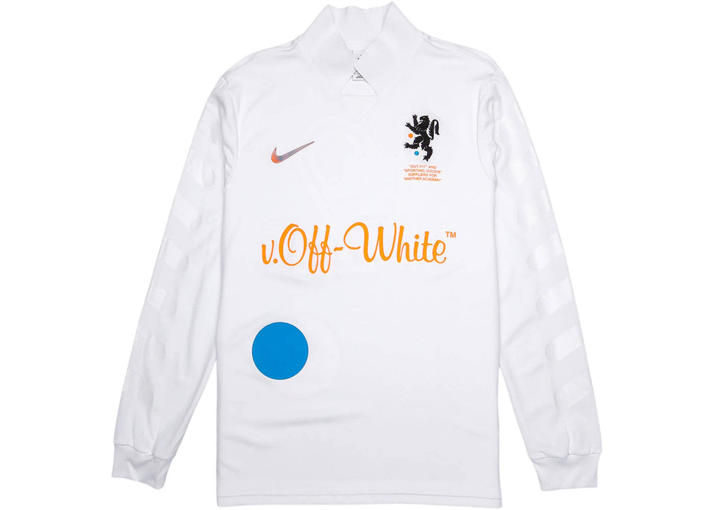 nikelab x off-white mercurial nrg x fb jersey white