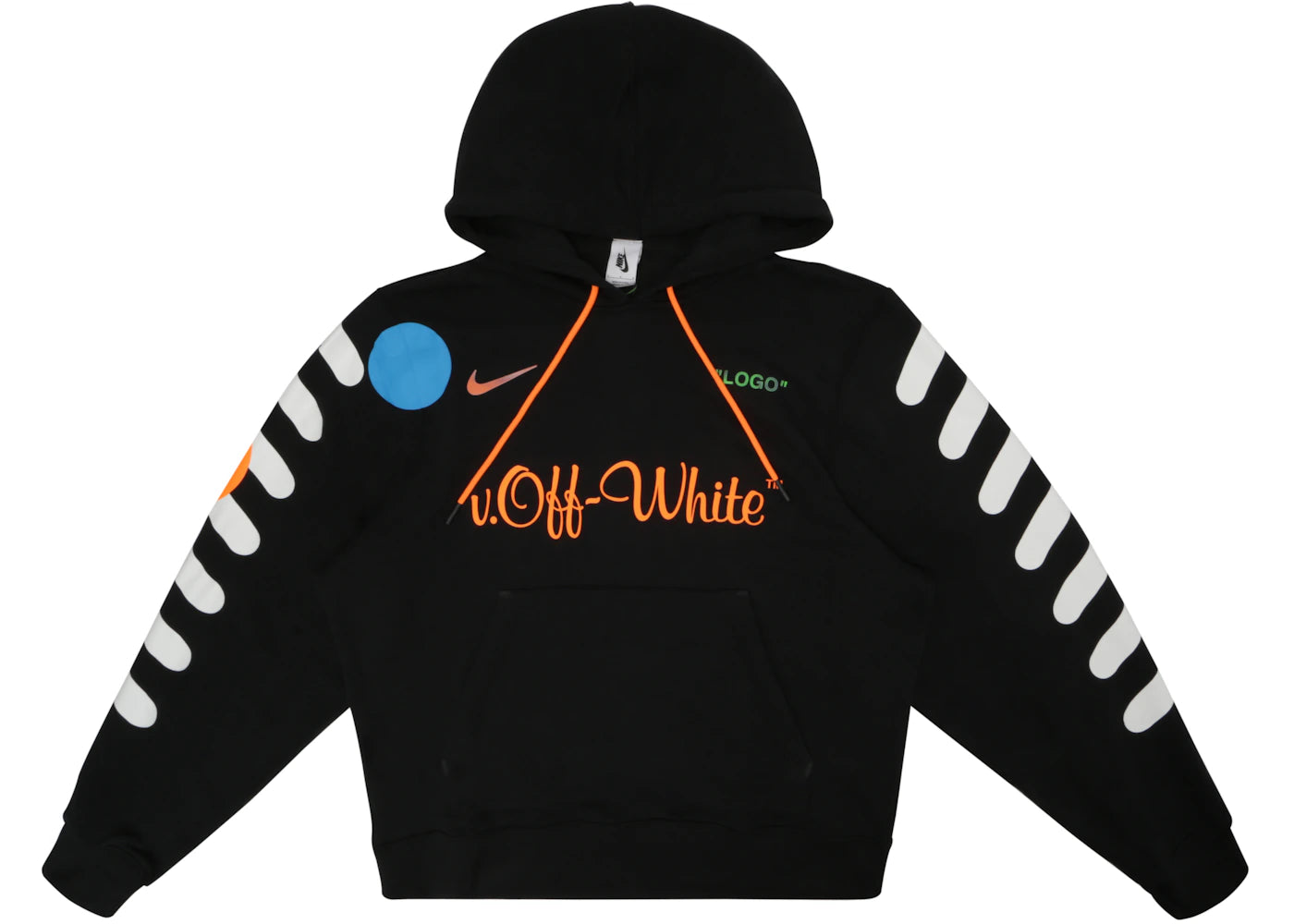nikelab x off-white mercurial nrg x hoodie black