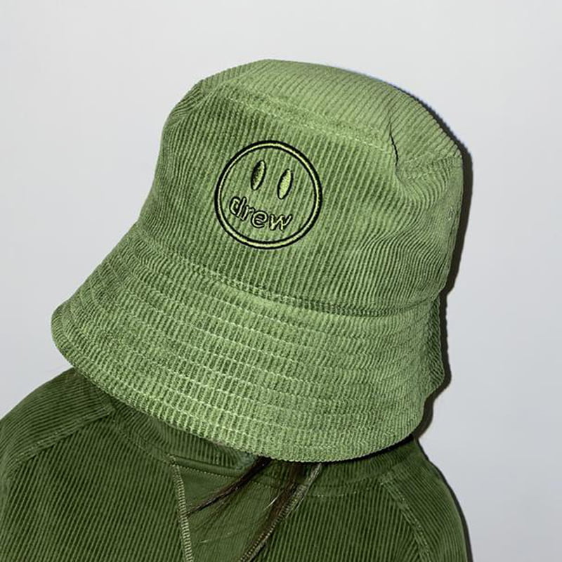 Drew House Corduroy Bucket Green Hat