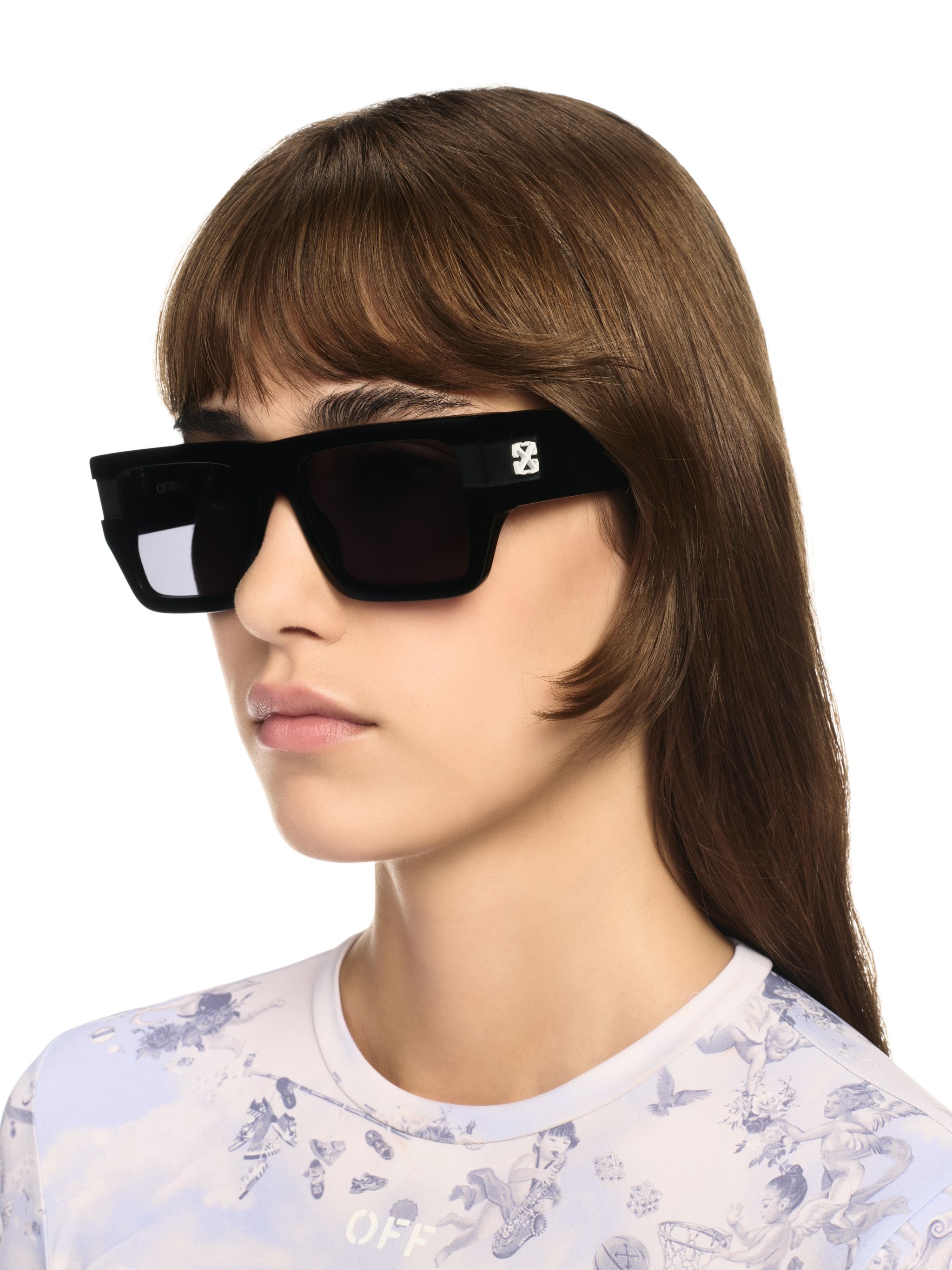 Off-White Chester Sunglasses Black Green