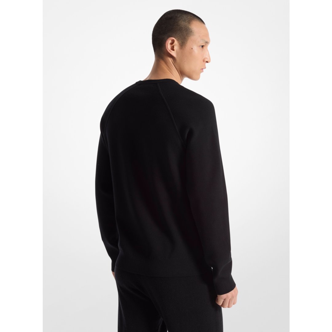 Michael Kors KORS Stretch Knit Sweater BLACK