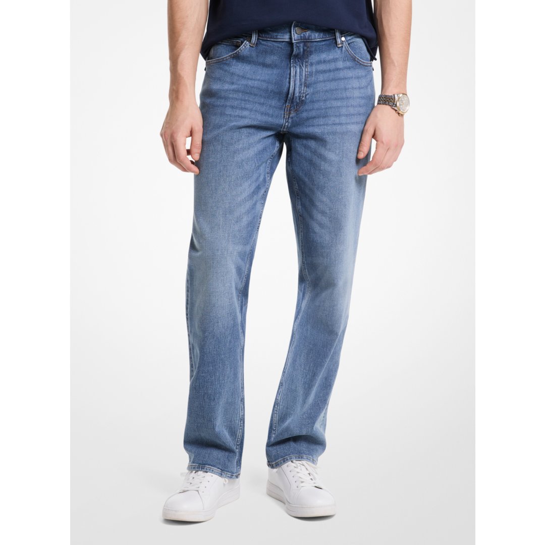 Michael Kors Finn Straight-Fit Denim Jeans MARSHALL