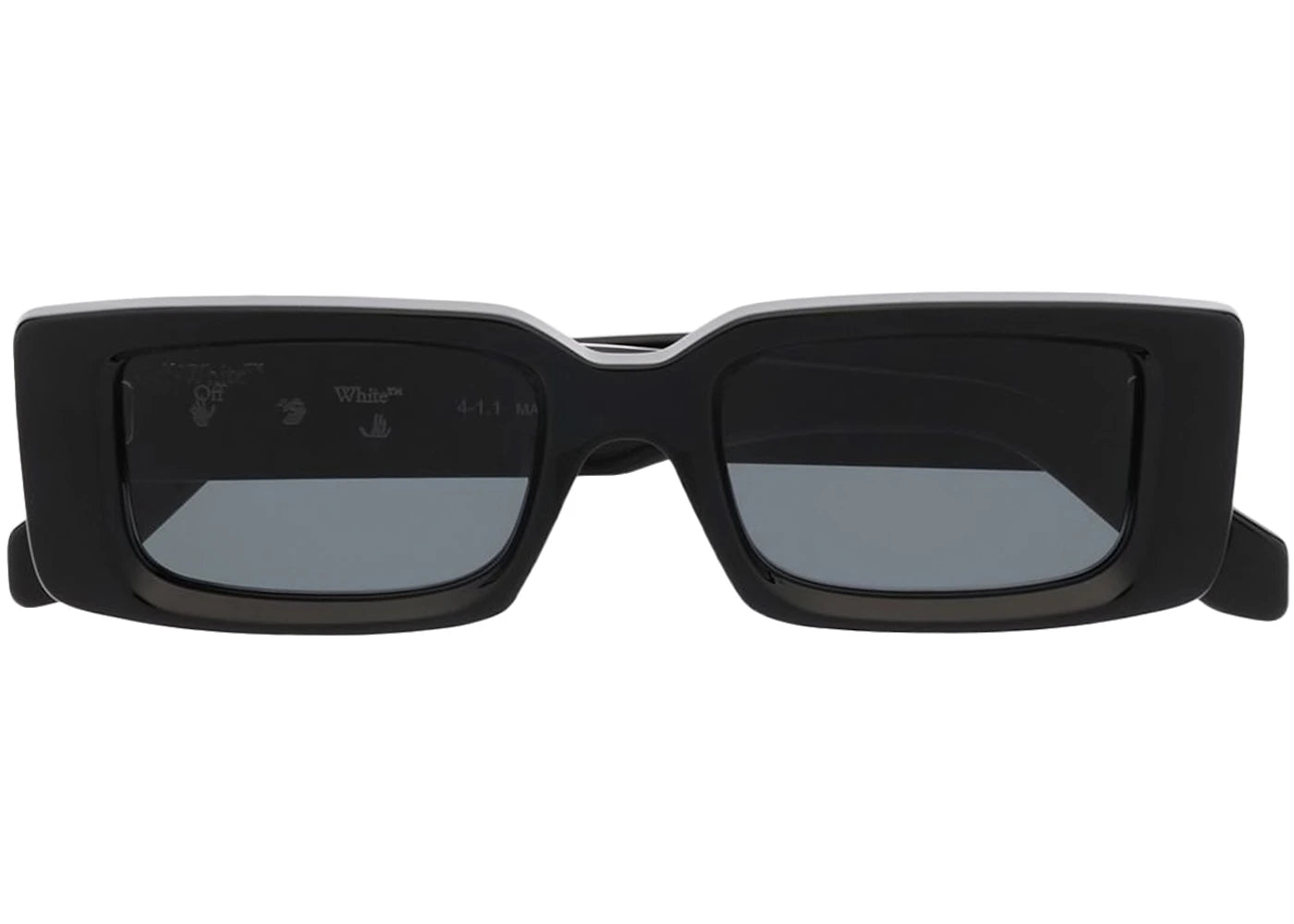 off-white arthur square frame sunglasses black/white (oeri016y21pla0011007)