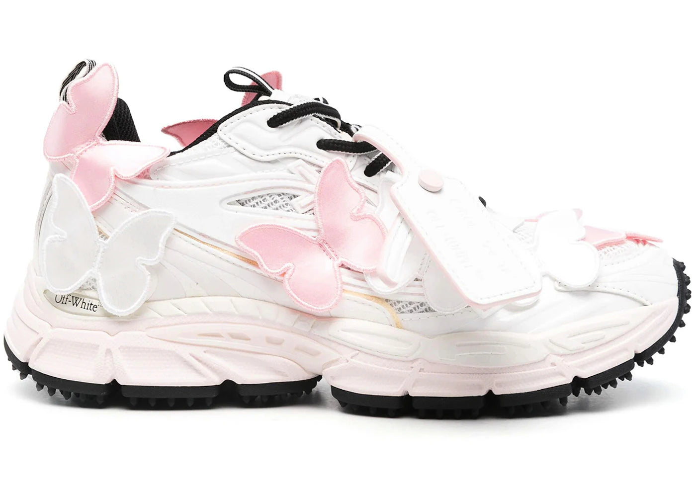 Off-White Be Right Back Pink White Butterflies (Women'S)