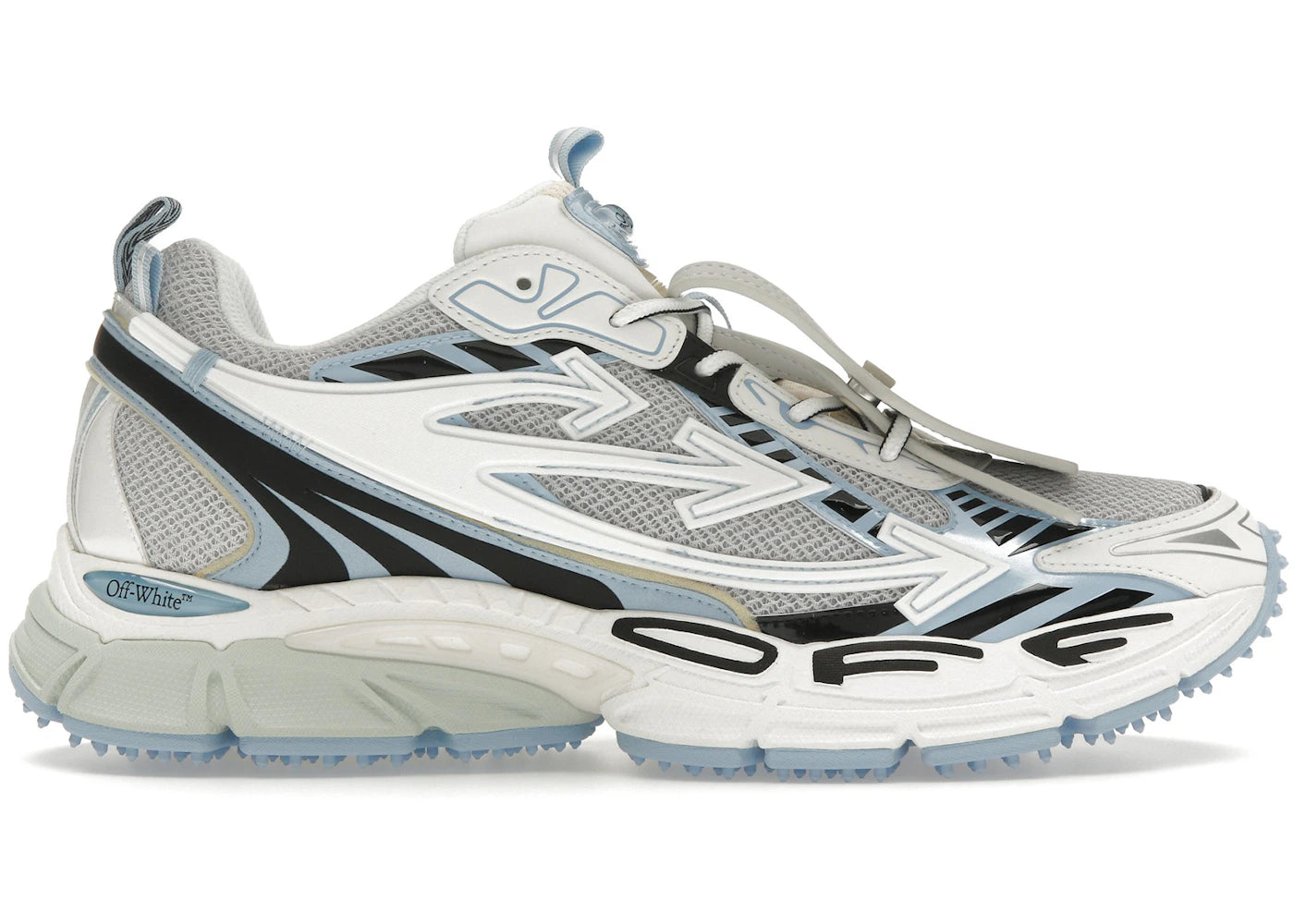 Off-White Be Right Back White Light Blue