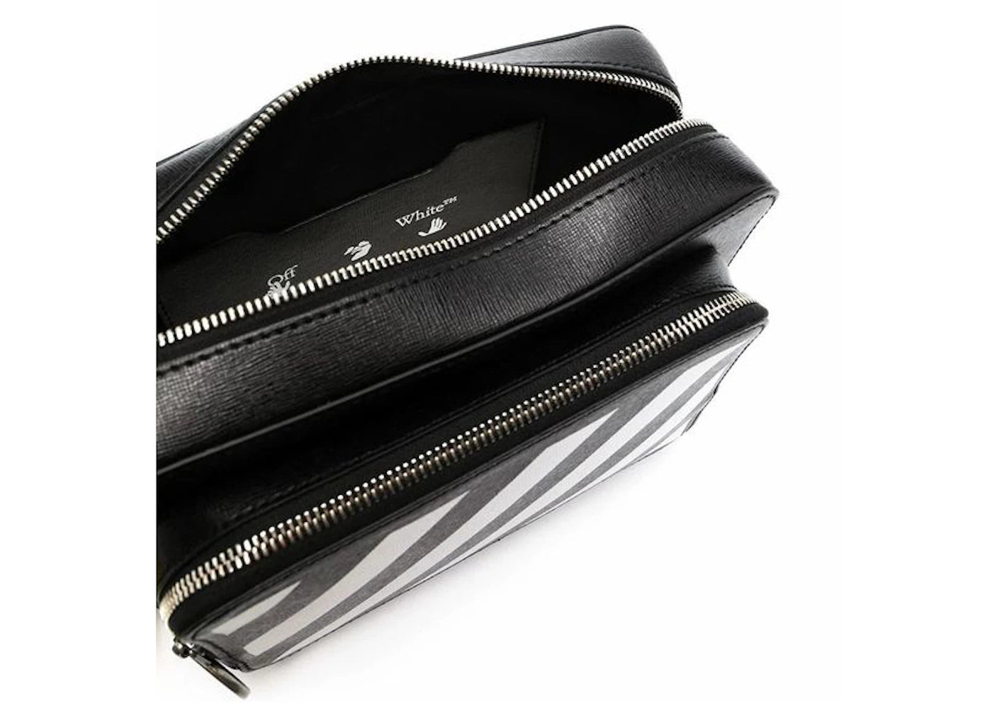 off-white belt bag black