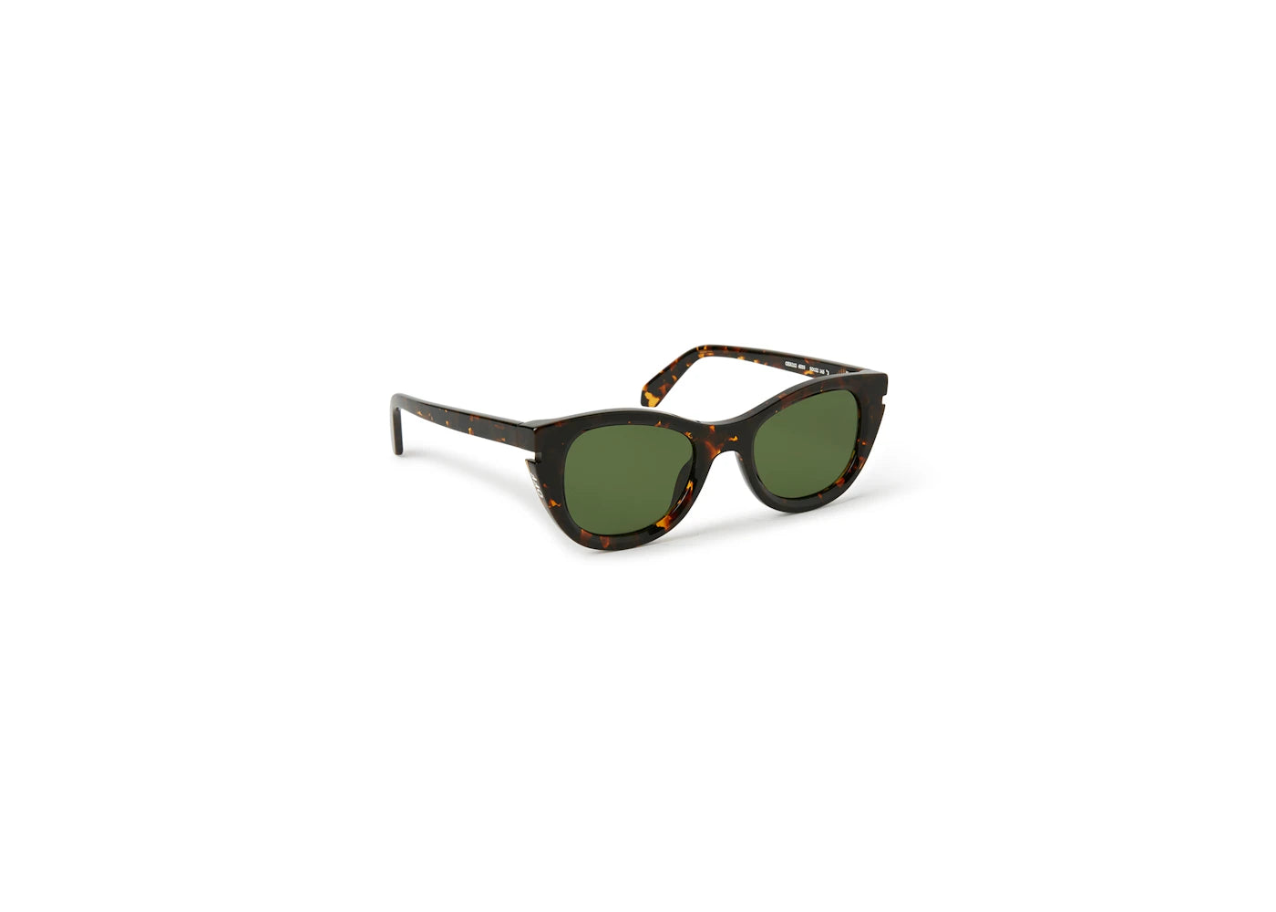 off-white boulder sunglasses havana/green (oeri112s24pla0016055-fr)