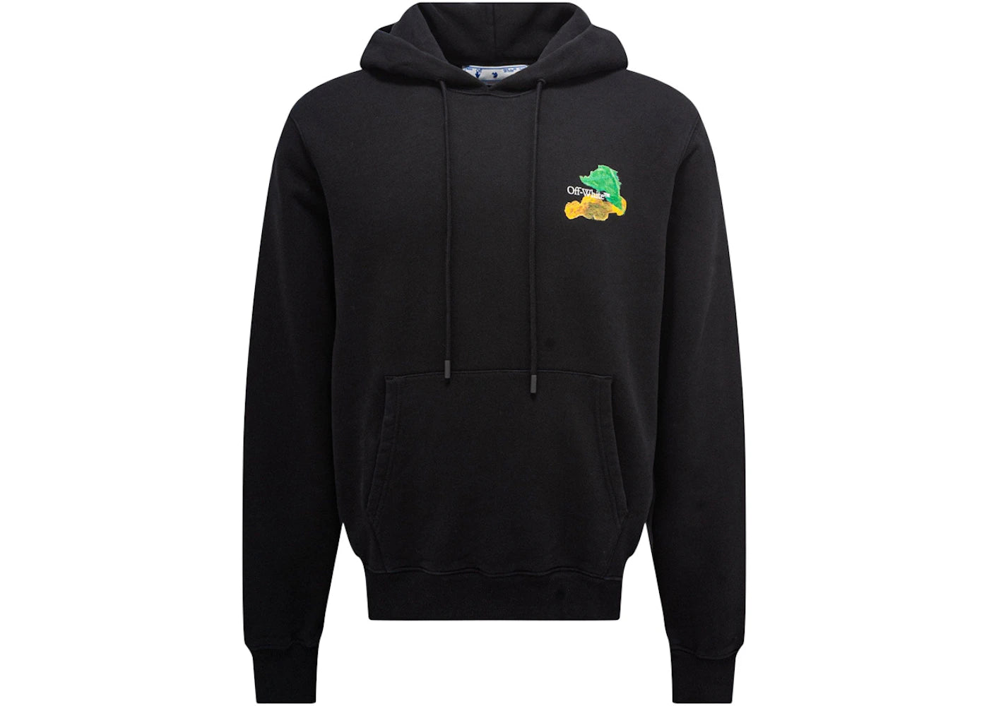 off-white brush arrows slim skate hoodie black/multi