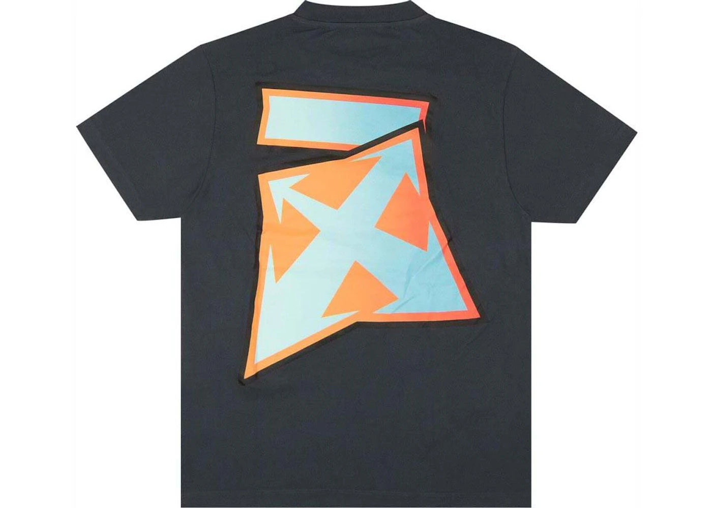 off-white degrade thund slim s/s tee outerspace light