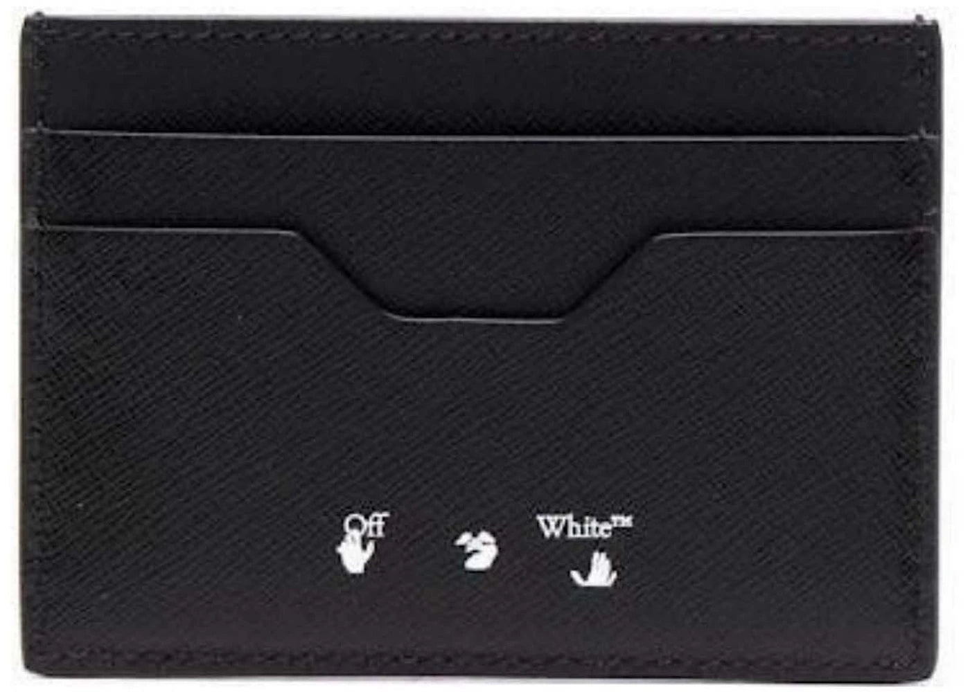 off-white diag saf binder card holder black/white