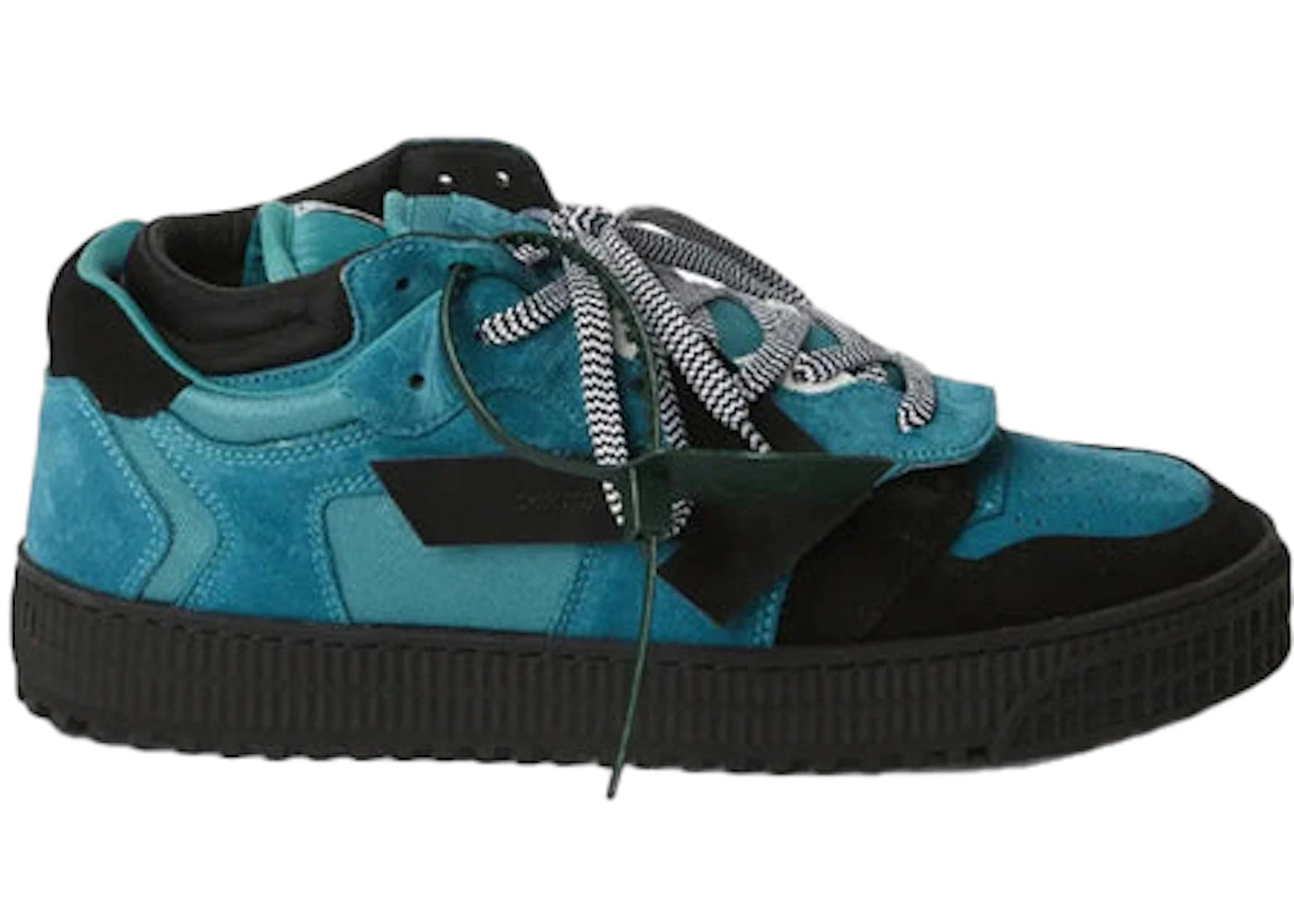 Off-White Floating Arrow Vulcanized Low Dark Green