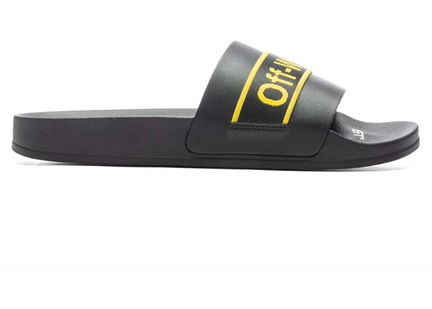 Off-White Industrial Belt Slide Black Yellow