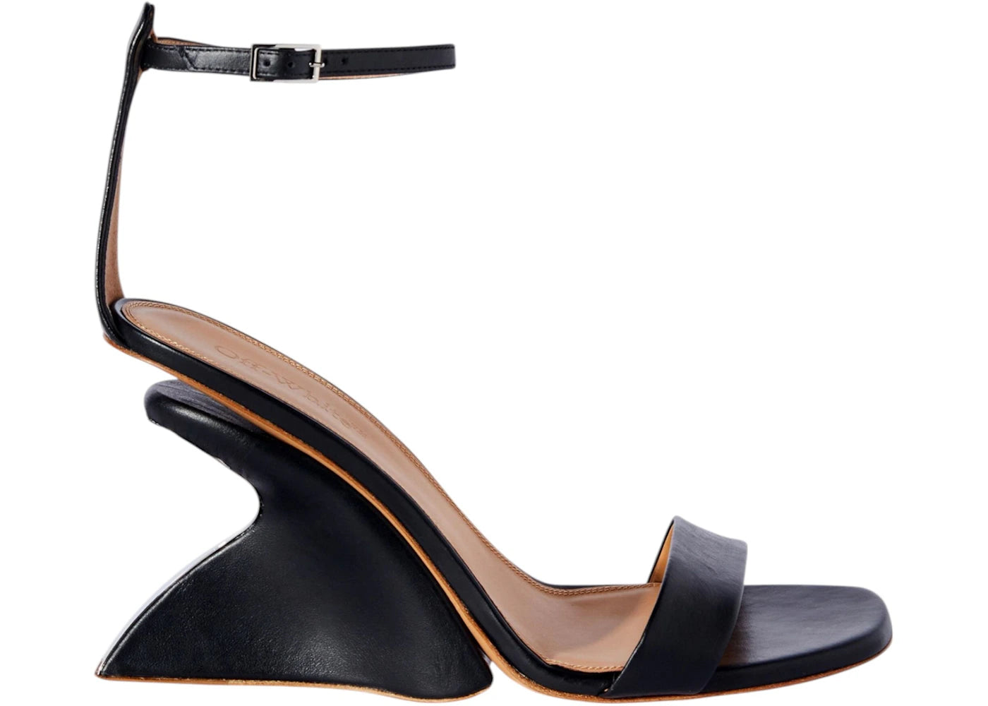 Off-White Jug Wedge Sandal Black (Women'S)