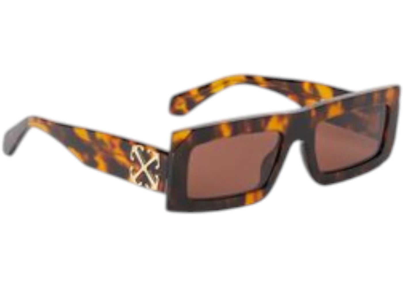 off-white laurel sunglasses havana brown (oeri13pf24pla0016064-fr)