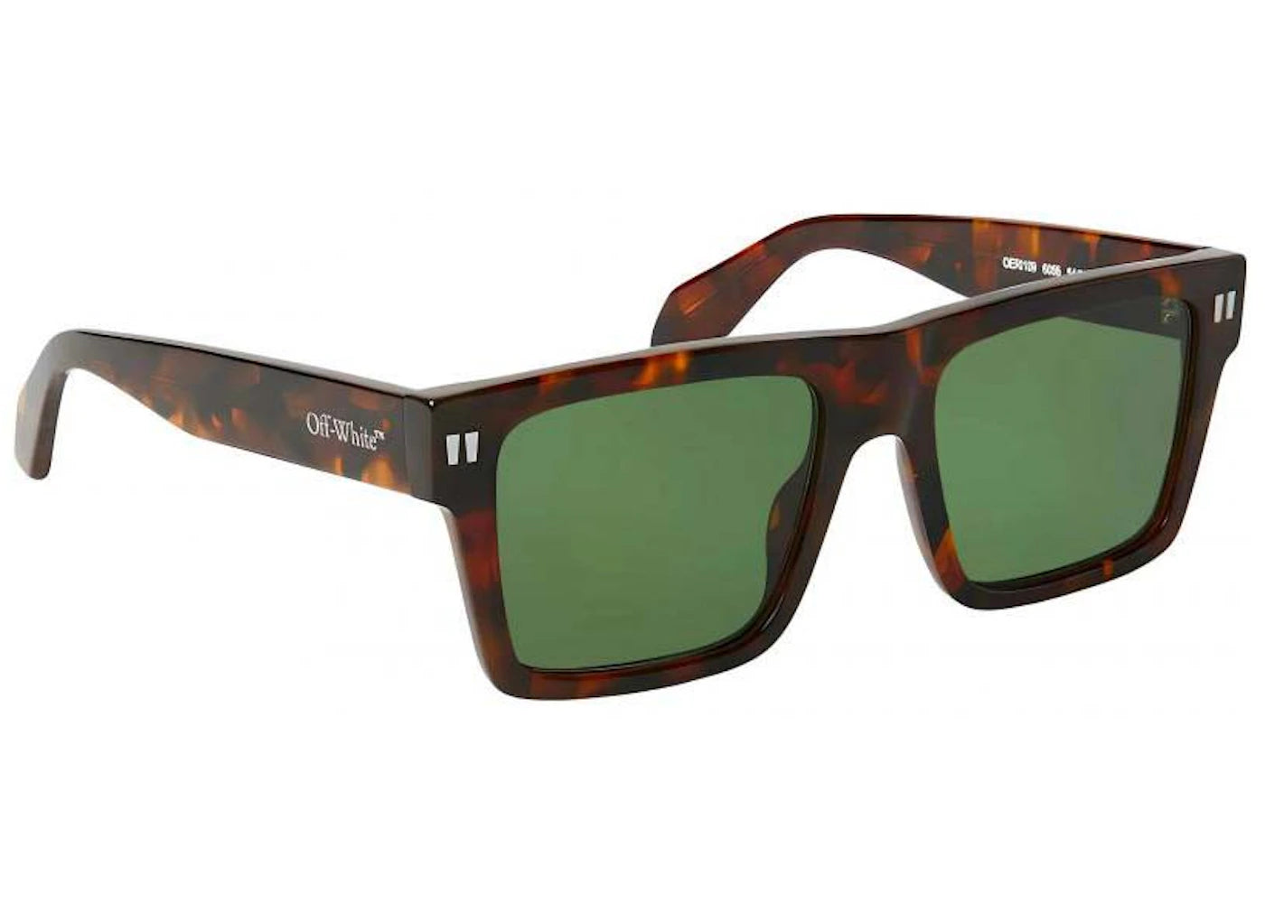 Off-White Lawton Sunglasses Havana Green (Oeri109S24Pla0016055)