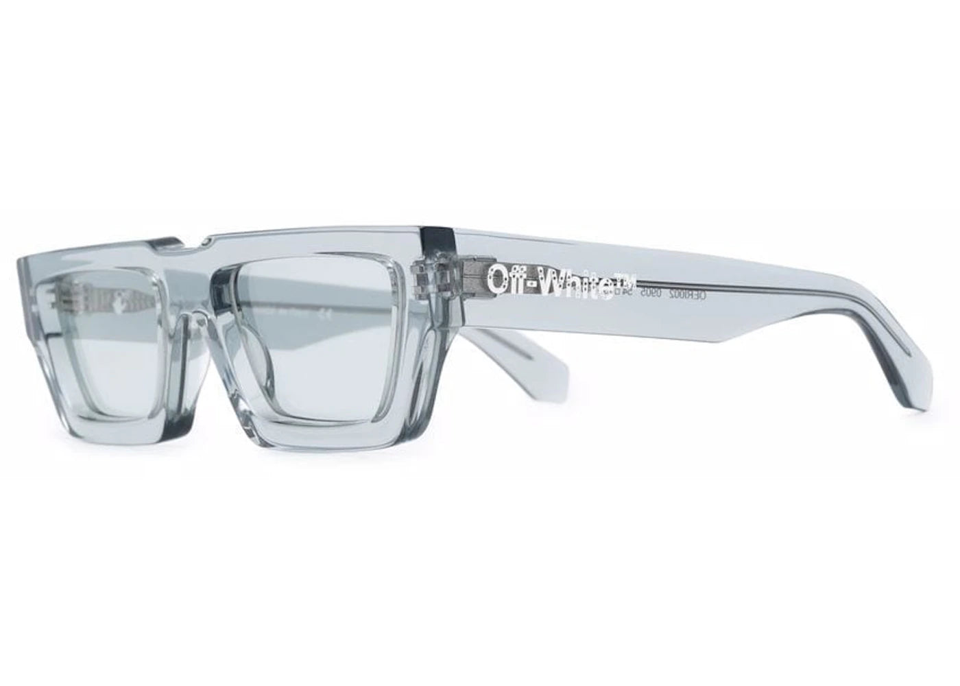 Off-White Manchester Rectangular Frame Sunglasses Grey Light Grey White (Oeri002Y21Pla0010905)
