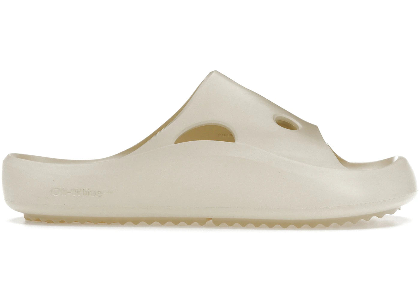 Off-White Meteor Rubber Slide Beige
