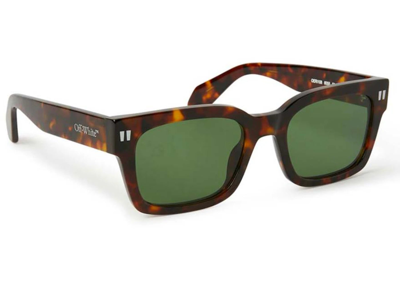 Off-White Midland Sunglasses Havana Green (Oeri108S24Pla0016055)