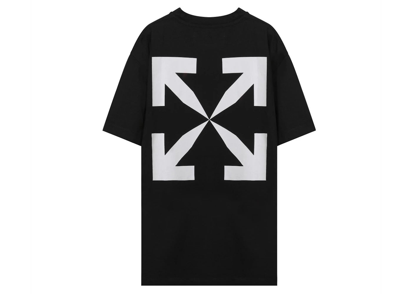 off-white mona lisa oversized t-shirt black