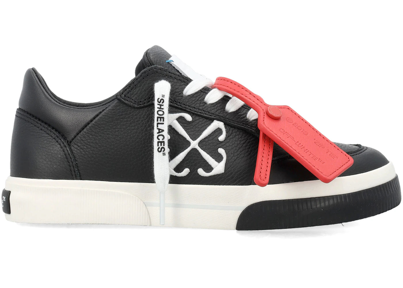 Off-White New Low Vulcanized Black White