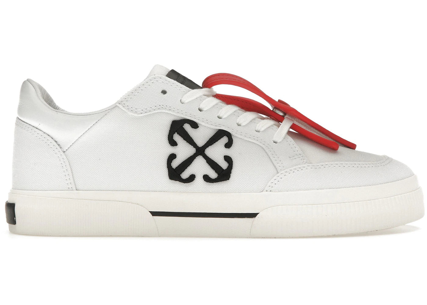 Off-White New Low Vulcanized White Black