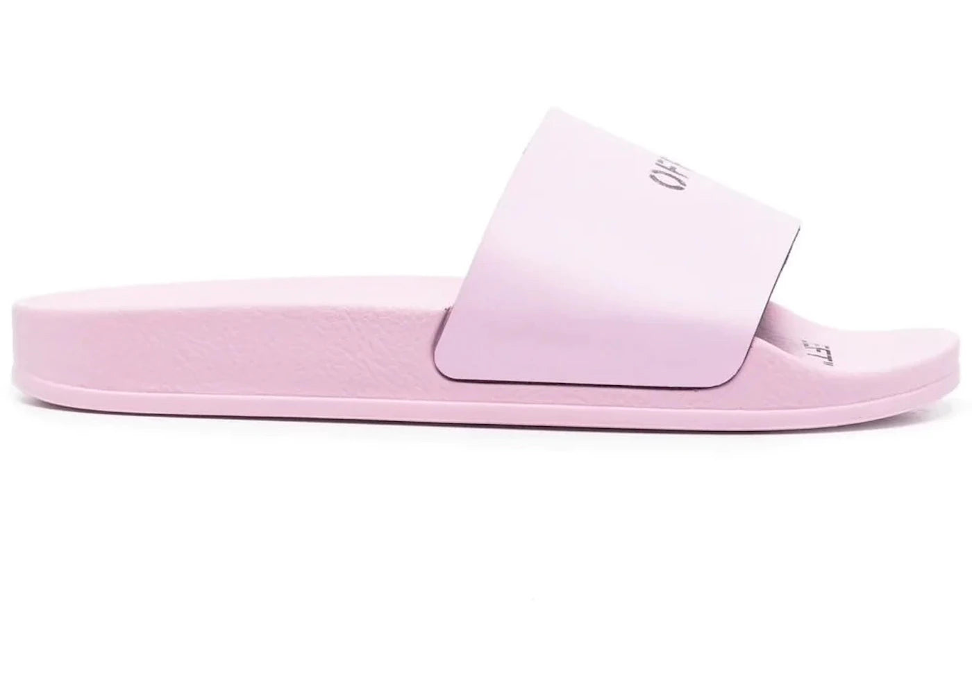 Off-White Off Stamp Slide Lilac Black (Women'S)