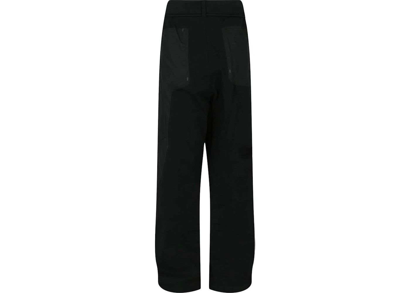 off-white off-white x nike techno fabric track pants black