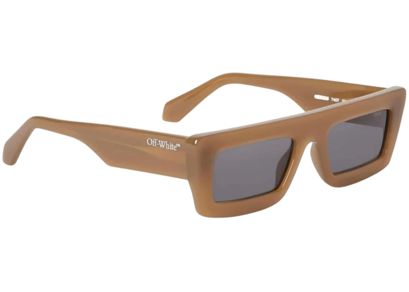 off-white ontario sunglasses mud dark grey (oeri136f24pla0017407-fr)