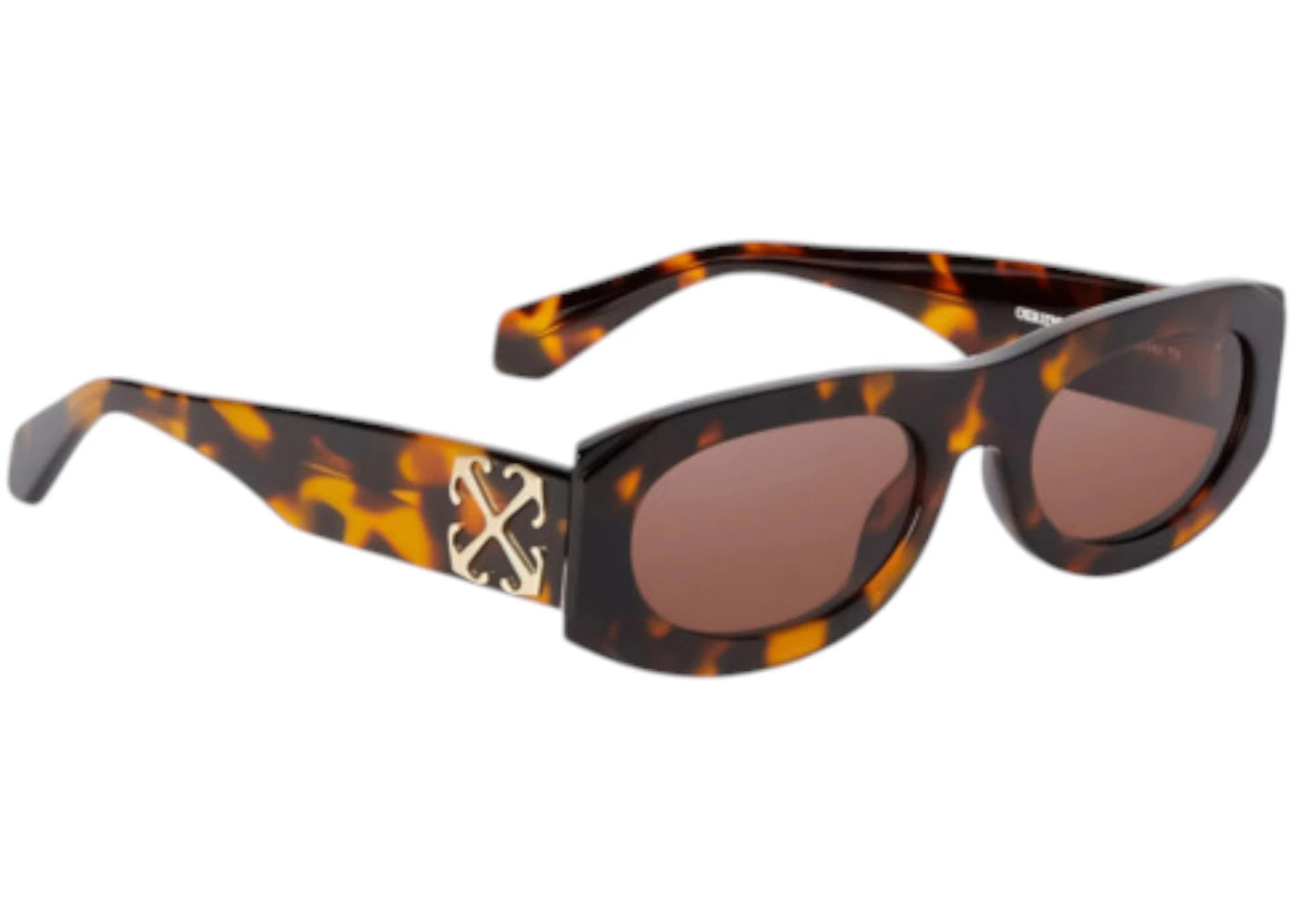 off-white orlando sunglasses havana brown (oeri13of24pla0016064-fr)