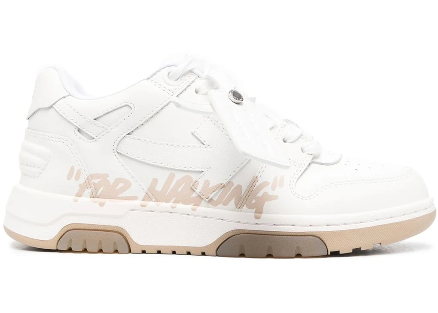 Off-White Out Of Office Low "For Walking" White Sand (Women'S)