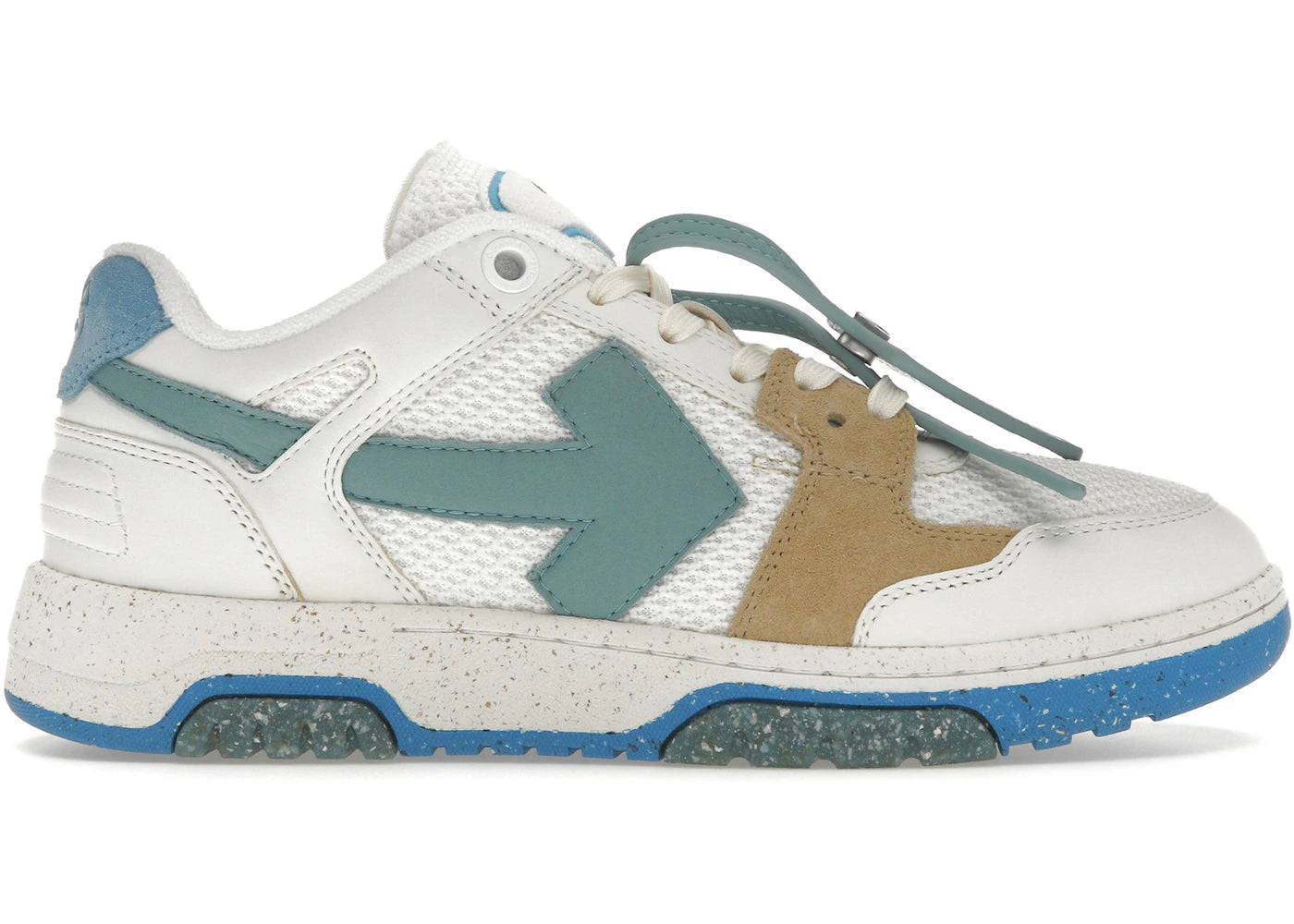 Off-White Out Of Office Low Slim White University Blue