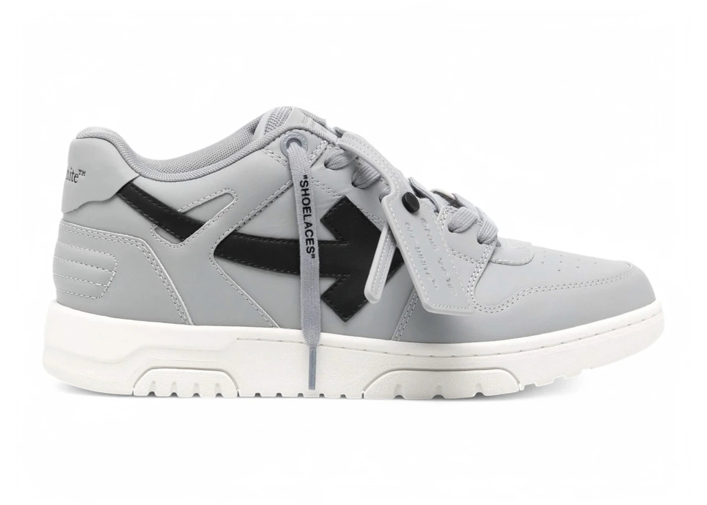 Off-White Out Of Office Ooo Low Tops Grey Black