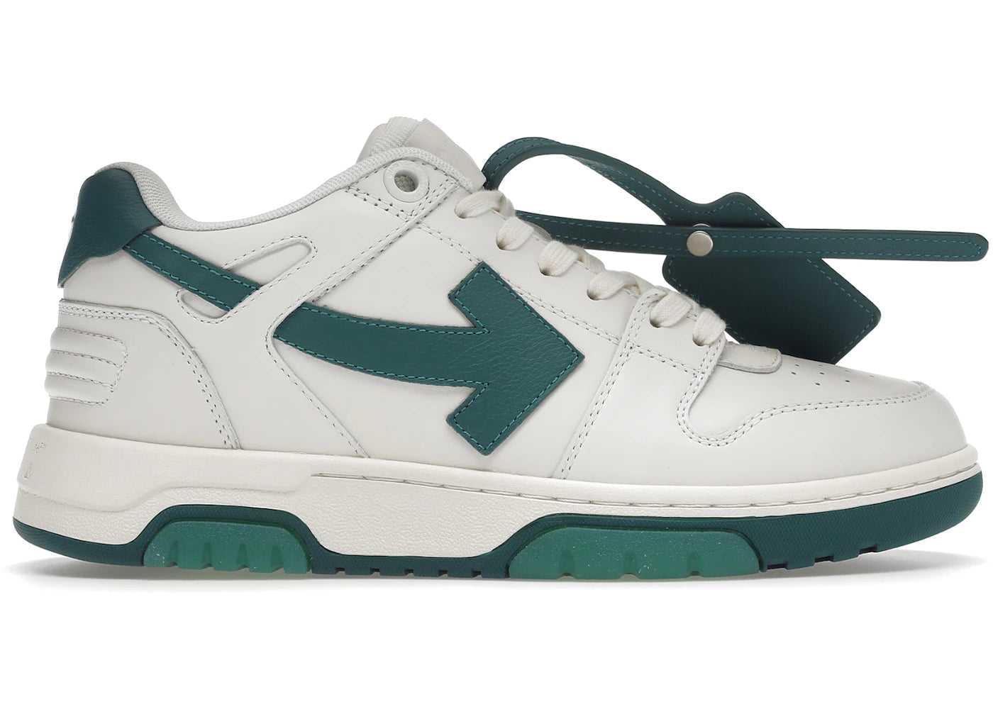 Off-White Out Of Office Ooo Low Tops White Green (Fw22)