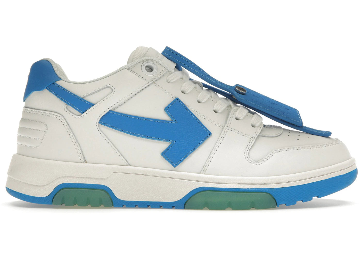 Off-White Out Of Office "Ooo" Low White Blue (Fw21)