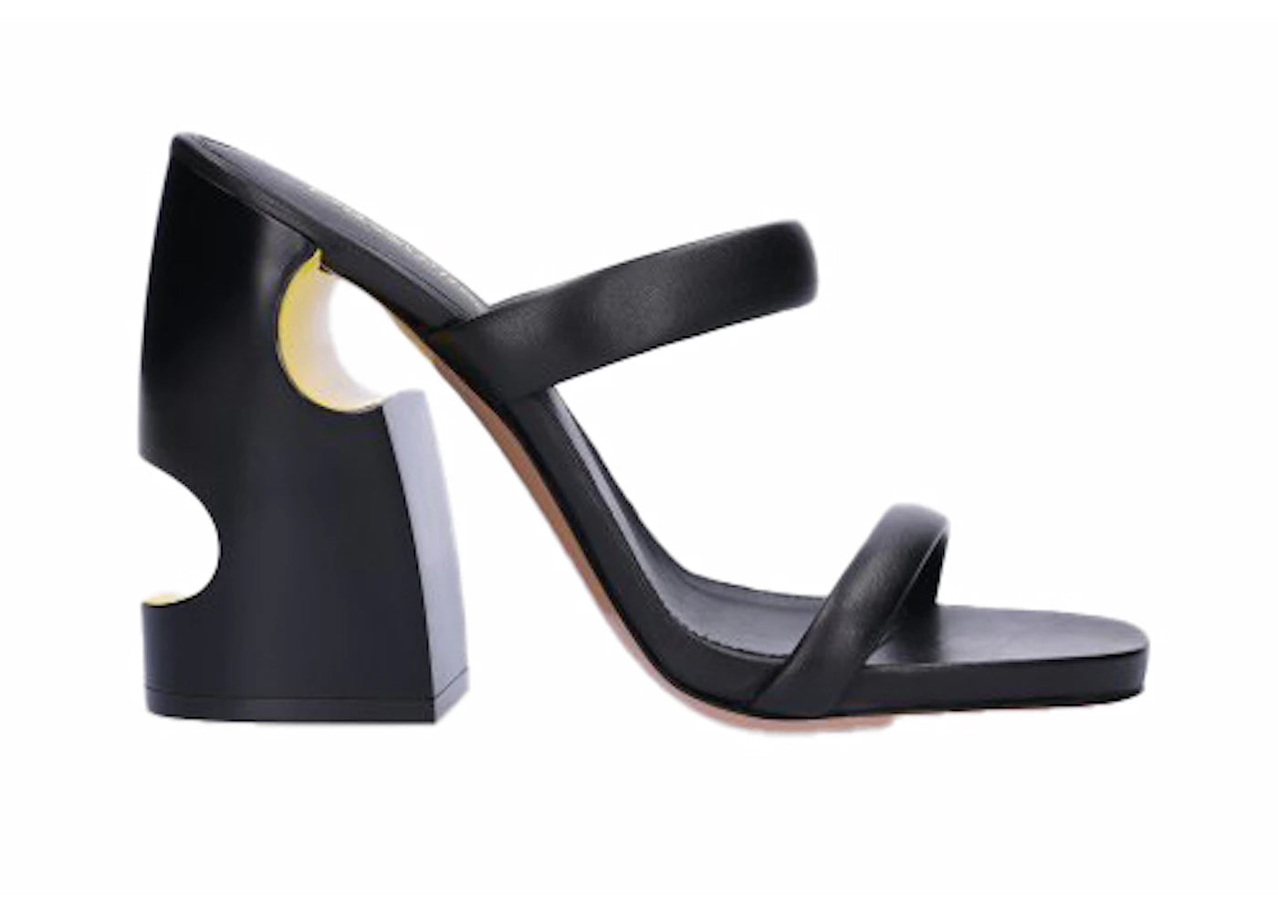 Off-White Pop Bulky Nappa Mule Black (Women'S)
