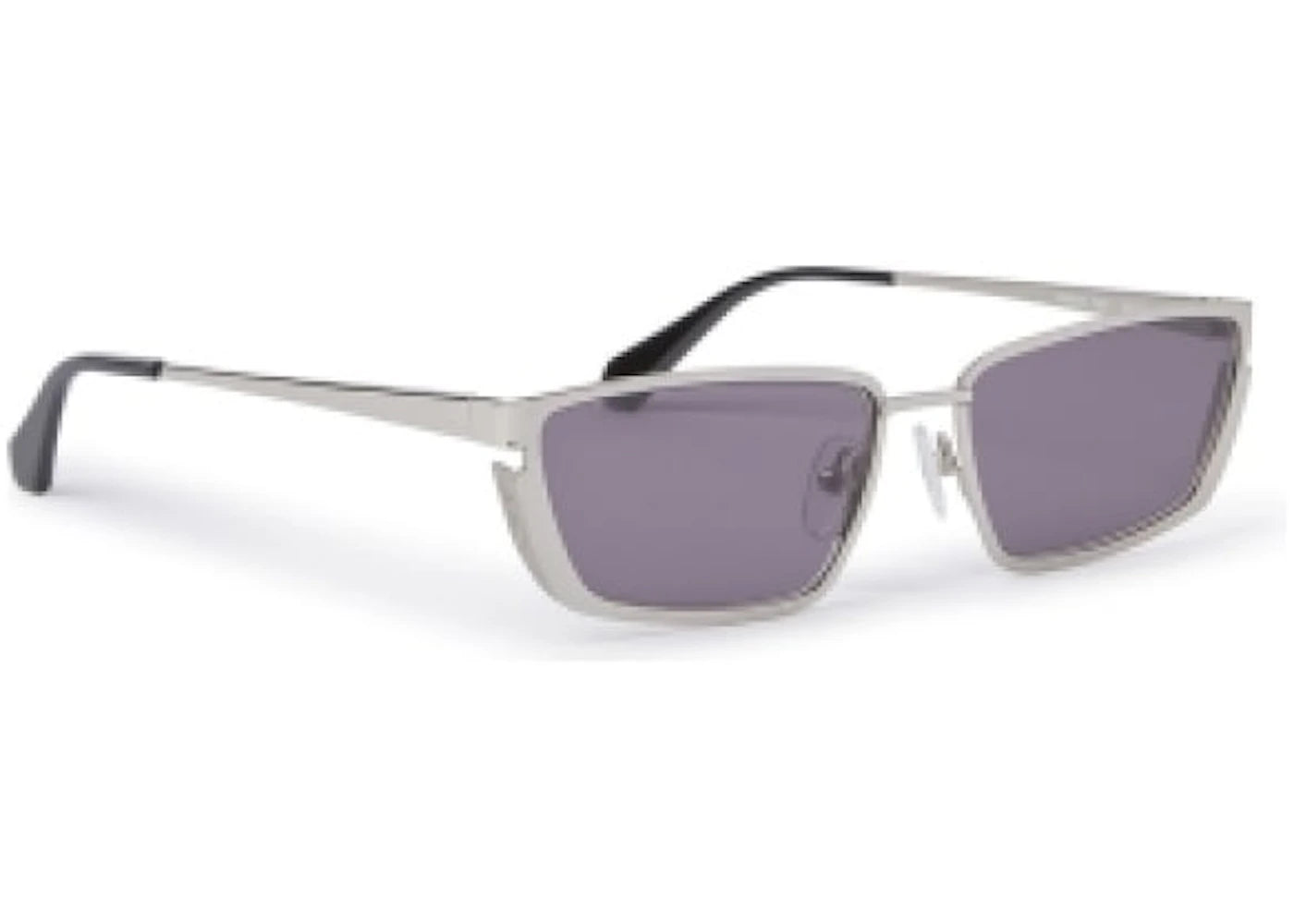 off-white richfield sunglasses silver/dark grey (oeri119s24met0017207-fr)