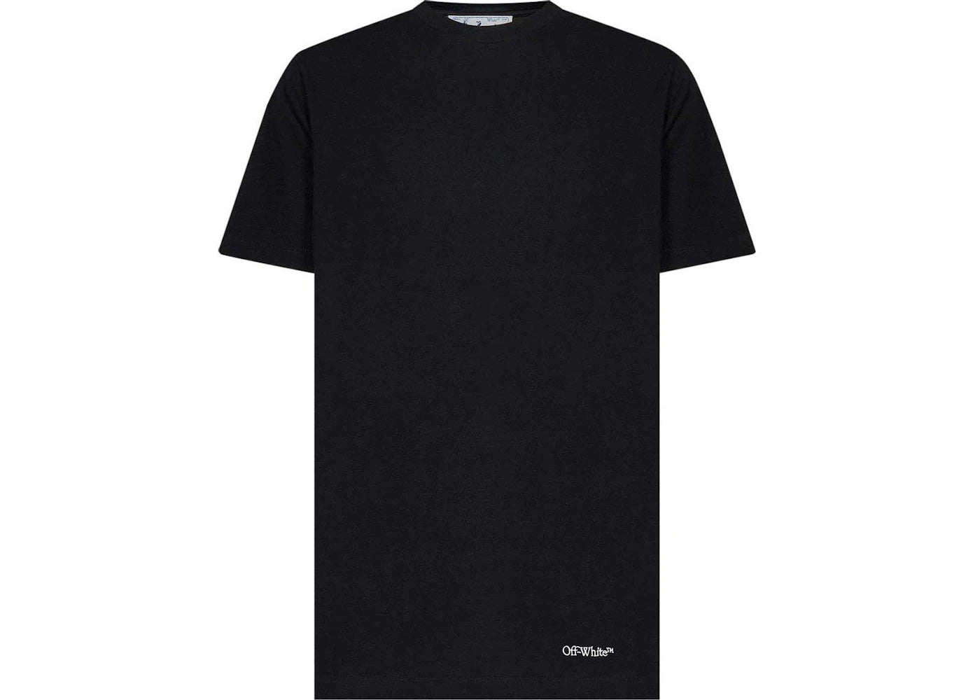 off-white scribble diag s/s tee black