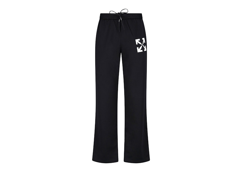 Off-White Single Arrow Slim Trackpant Pants Black/White