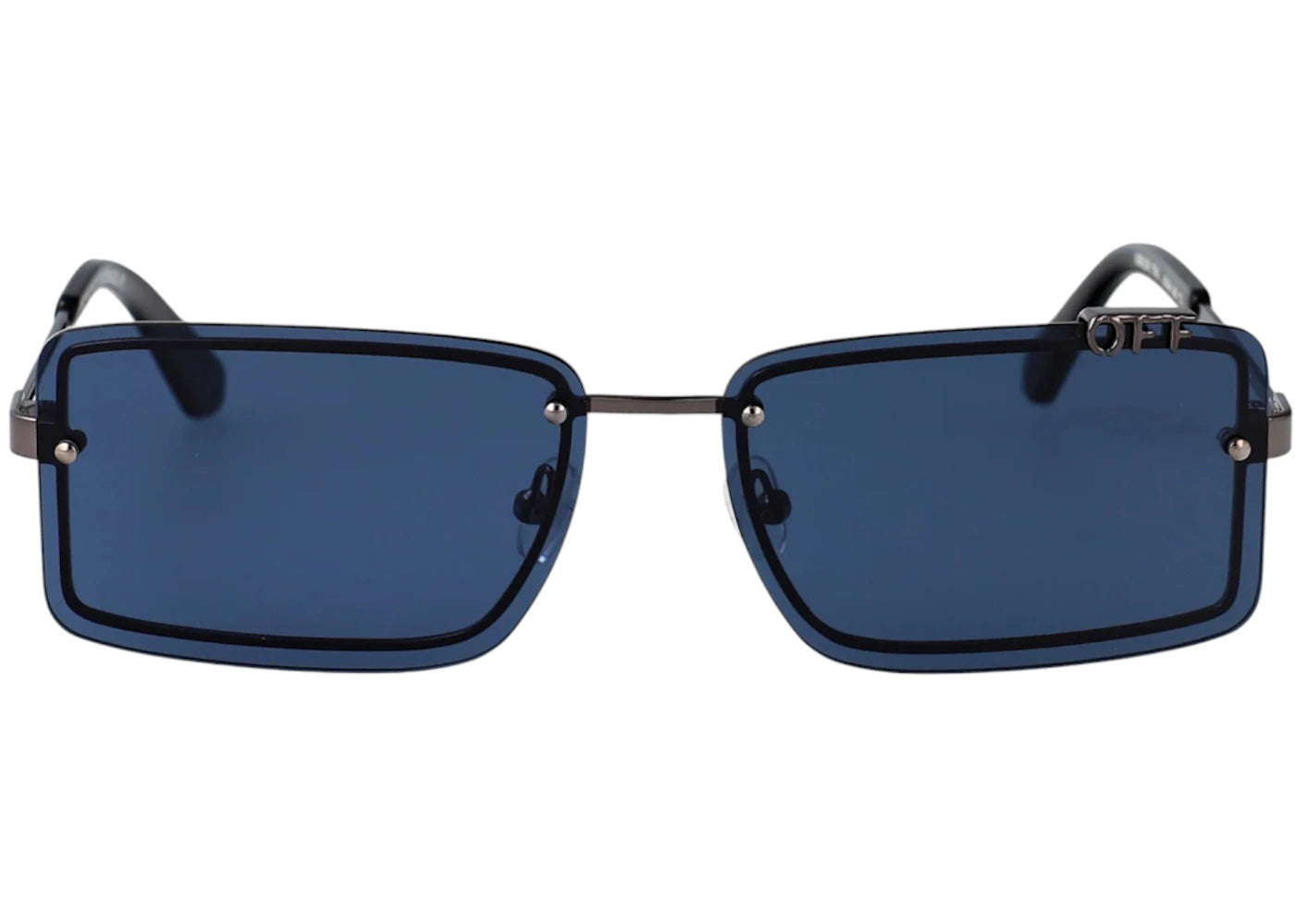 Off-White Tampa Sunglasses Gunmetal Blue